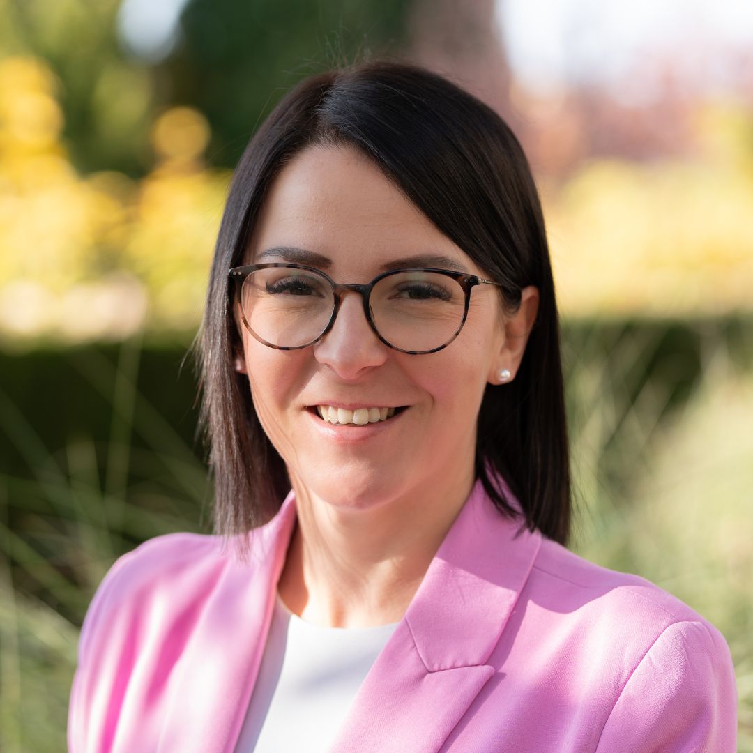 Porträt von Melanie Stumpf, Assistenz der Geschäftsführung