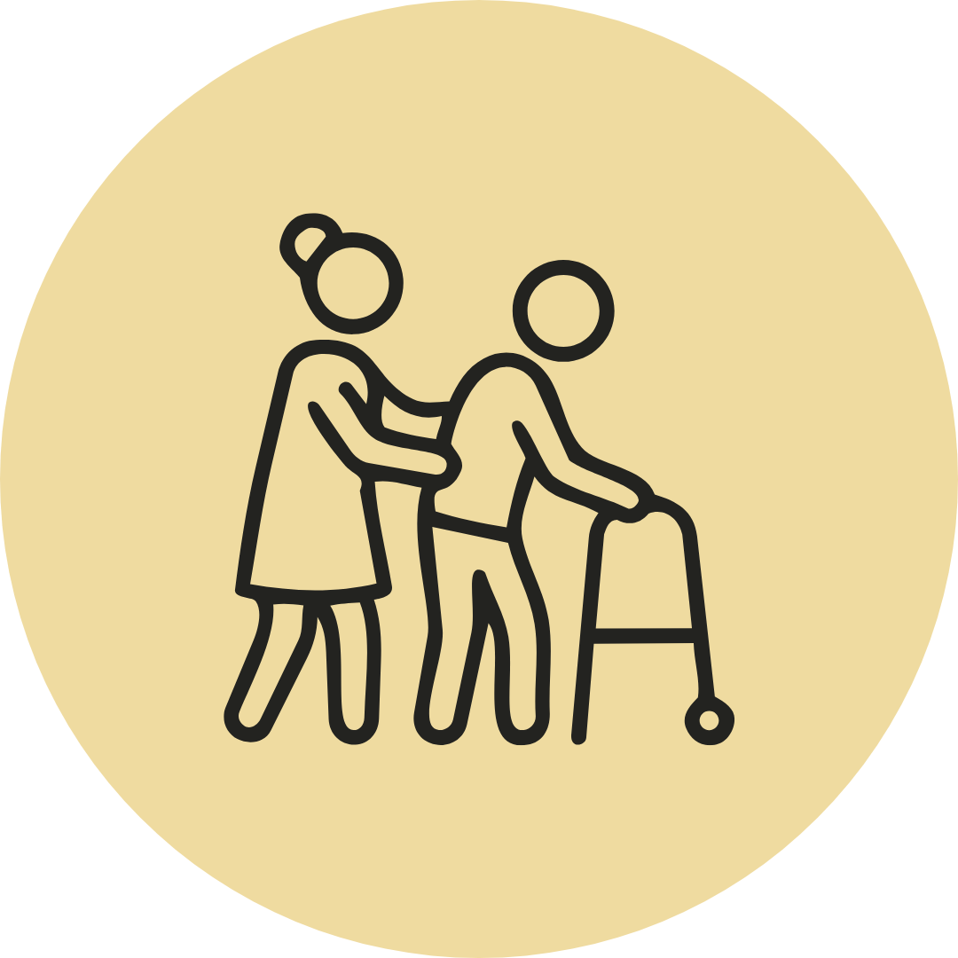 Person mit Rollator: Unterstützung bei Mobilität und Bewegung im Alltag